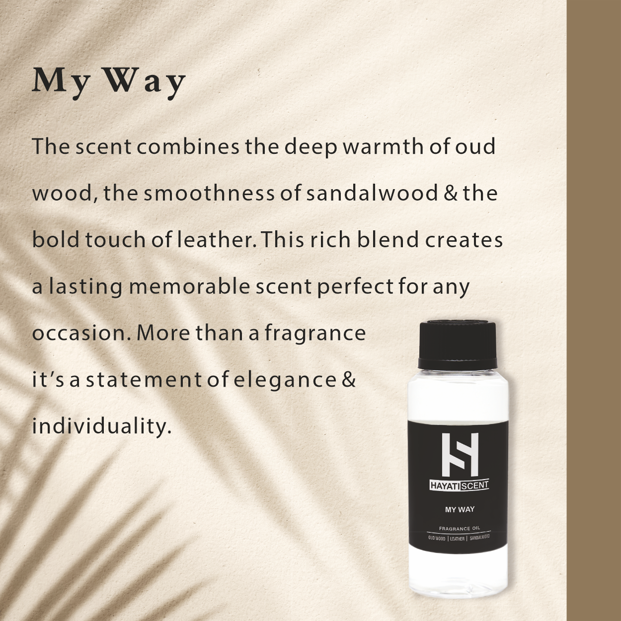 MY WAY Essentia Oil